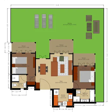 Zc02 Adjacent To Aphrodite Hills- Communal Pool, Garden Kouklia